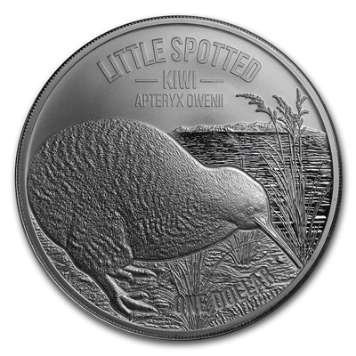 2018 Kiwi Silver Specimen Coin - Little Spotted
